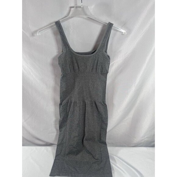 Shapellx Dress Womens M/L Gray Stretch Slimming Compression Pull On Sleeveless - Picture 2 of 4